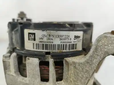 Автозапчастина б/у генератор для opel mokka / mokka x (j13) 1.4 4x4 (_76) посилання на oem iam 13597226  