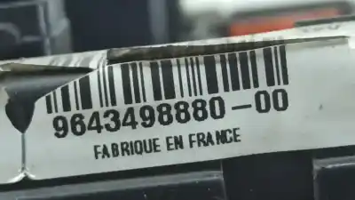 Peça sobressalente para automóvel em segunda mão caixa de fusíveis e relés por citroen c3 i (fc_, fn_) 1.1 i referências oem iam 9643498880  