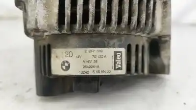 Second-hand car spare part alternator for bmw 5 (e39) 520 d oem iam references 2247389  