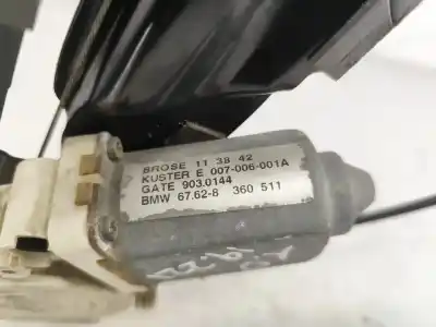 Peça sobressalente para automóvel em segunda mão elevador de vidros traseiro direito por bmw 5 (e39) 520 d referências oem iam 67628360511  