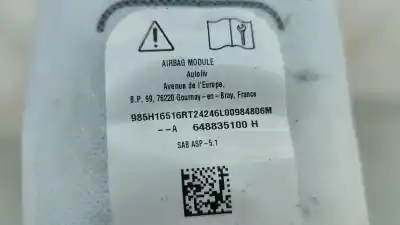 Автозапчасти б/у передняя левая подушка безопасности за dacia logan iii 1.0 tce 90 ссылки oem iam 648835100h  