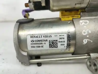 Peça sobressalente para automóvel em segunda mão motor de arranque por dacia logan iii 1.0 tce 90 referências oem iam 233008820r  