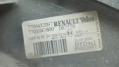 Автозапчасти б/у правая фара за renault megane scenic (ja0/1_) 1.4 i (ja0e) ссылки oem iam 7700432097 // fase ii  
