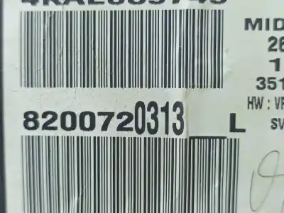 Tweedehands auto-onderdeel instrumentenpaneel voor renault megane ii break (km0/1_) 1.5 dci (km02. km13) gasóleo 2004 5p oem iam-referenties 8200720313  