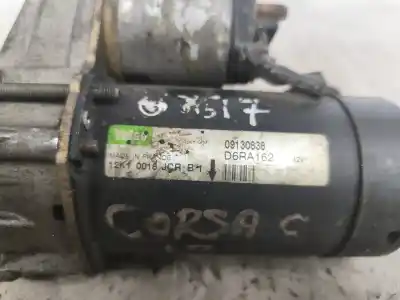 Second-hand car spare part starter motor for opel corsa c (x01) 1.2 (f08, f68) oem iam references 09130838   Second-hand car spare part starter motor for opel corsa c (x01) 1.2 (f08, f68) oem iam references 09130838