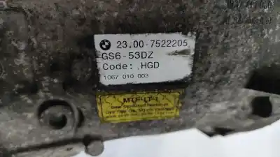 Second-hand car spare part gearbox for bmw 5 (e60) 530 d oem iam references hgd  