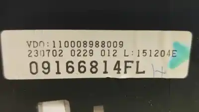 Автозапчастина б/у панель інструментів для opel corsa c (x01) 1.2 (f08, f68) посилання на oem iam 110008988009  