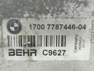Peça sobressalente para automóvel em segunda mão intercooler por bmw 5 (e60) 530 d referências oem iam 1700778744604  