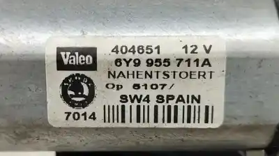 Pezzo di ricambio per auto di seconda mano motore tergicristallo posteriore per skoda fabia i break (6y5) 1.2 gasolina 2004 5p riferimenti oem iam 6y9955711a  