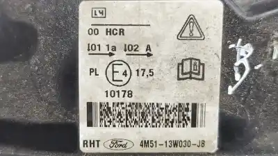 Tweedehands auto-onderdeel linker koplamp voor ford focus ii sedán (db_, fch, dh) 1.4 oem iam-referenties 4m5113w030jb  