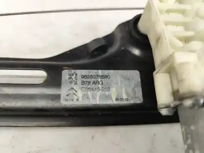 Second-hand car spare part rear left window regulator for citroen c4 picasso ii 1.6 bluehdi 120 oem iam references 9826076580  