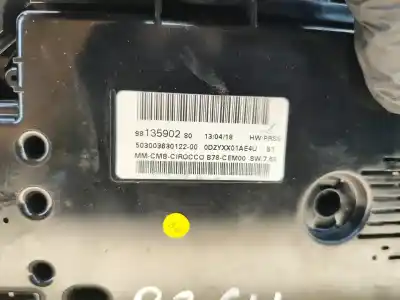 Second-hand car spare part dashboard for citroen c4 picasso ii 1.6 bluehdi 120 oem iam references 9813590280  