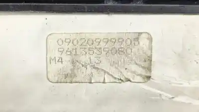 Peça sobressalente para automóvel em segunda mão quadrante por citroen ax (za-_) 15 d referências oem iam 09020999905  