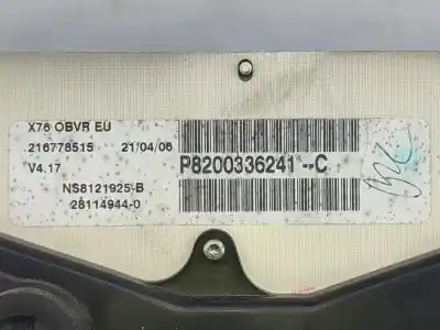 Автозапчастина б/у панель інструментів для renault kangoo express (fc0/1_) 1.5 dci (fc1e) посилання на oem iam 216709164  