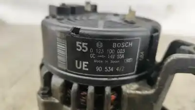 Second-hand car spare part alternator for opel corsa b (s93) 1.0 i 12v (f08. f68. m68) oem iam references 0123100003  