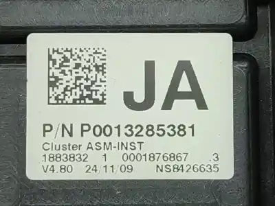 Pezzo di ricambio per auto di seconda mano pannello degli strumenti per opel corsa d (s07) 1.3 cdti (l08 l68) riferimenti oem iam 1303304  