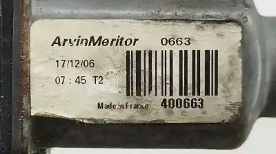 Автозапчастина б/у регулятор вікна передній лівий для renault kangoo express (fc0/1_) 1.5 dci (fc1e) посилання на oem iam 400663  