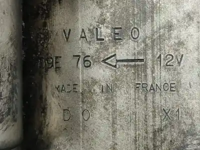 Peça sobressalente para automóvel em segunda mão motor de arranque por renault 19 ii chamade (l53_) 1.4 referências oem iam   