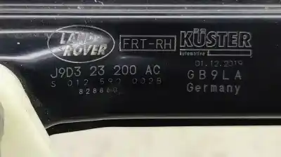 Second-hand car spare part passenger side right window regulator for jaguar i-pace (x590) ev400 awd oem iam references 013082273  