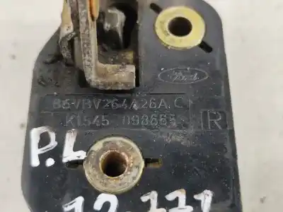 Peça sobressalente para automóvel em segunda mão fechadura da porta do lado direito por ford transit autobús (e_ _) 2.5 td (ecl edl eds esl ess eus) referências oem iam 86vbv264a26ac  