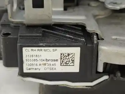 Автозапчастина б/у замок заднього правого дверя для volvo v40 hatchback (525) d2 посилання на oem iam 31391831  