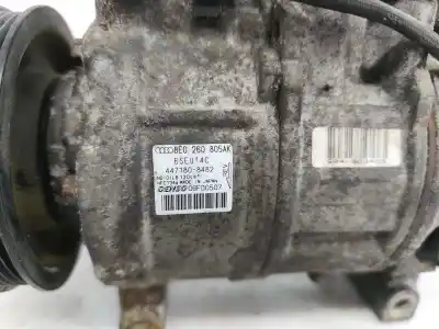 Автозапчастина б/у компресор кондиционера для audi a4 b7 (8ec) 2.5 tdi посилання на oem iam 8e0260805ak  