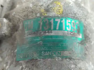 Автозапчасти б/у компрессор кондиционера воздуха за opel vectra c gts (z02) 1.9 cdti (f68) ссылки oem iam 13171593  