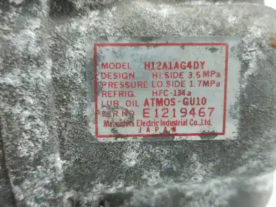 Pezzo di ricambio per auto di seconda mano compressore aria condizionata per mazda 3 (bk) 1.6 (bk14) riferimenti oem iam h12a1ag4dy  