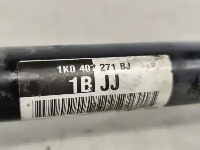 Pièce détachée automobile d'occasion transmission avant gauche pour volkswagen passat b6 variant (3c5) 2.0 tdi références oem iam 1k0407271bj  