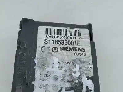 Pièce détachée automobile d'occasion porte-carte / lecteur de clé pour renault megane ii sedán (lm0/1_) 1.5 dci (lm0f lm0t lm2b) références oem iam s118539001e  