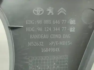 Автозапчасти б/у корпус / рамка приборной панели за citroen jumpy iii furgoneta (v_) 1.5 bluehdi 120 ссылки oem iam 9808364677  