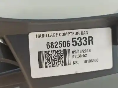 Автозапчасти б/у корпус / рамка приборной панели за renault captur i (j5_, h5_) blue dci 95 ссылки oem iam 682506533r  