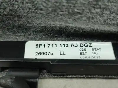 Second-hand car spare part gear lever knob for seat leon st (5f8) 1.6 tdi oem iam references 5f1711113aj  