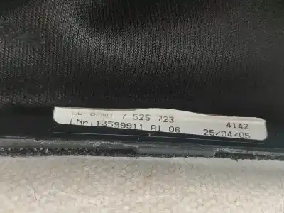 Second-hand car spare part gear lever knob for bmw 3 (e90) 320 d oem iam references 7525723  