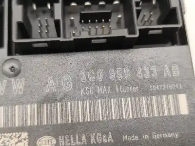 Автозапчастина б/у модуль комфорт для volkswagen passat b6 variant (3c5) 2.0 tdi посилання на oem iam 3c0959433ab  