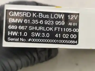 Second-hand car spare part comfort module for bmw 3 compact (e46) 320 td oem iam references 6923959  