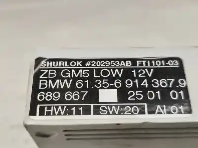 Second-hand car spare part comfort module for bmw 3 compact (e46) 316 ti oem iam references 69143679  