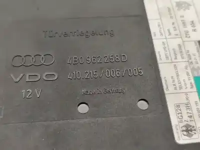 Pièce détachée automobile d'occasion module confort pour audi a6 c5 (4b2, 4b4) 2.5 tdi références oem iam 4b0962258d  