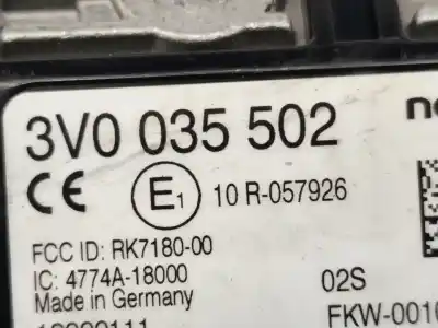 Second-hand car spare part various parts for skoda superb iii hatchback (3v3) 2.0 tdi gasóleo 2017 4p oem iam references   