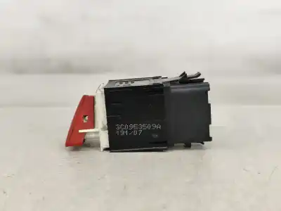 Second-hand car spare part hazard warning lights for volkswagen passat b6 variant (3c5) 2.0 tdi oem iam references 3c0953509a  