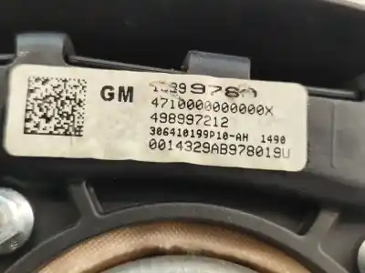 Автозапчастина б/у передня ліва подушка безопасности для opel zafira tourer c (p12) 2.0 cdti (75) посилання на oem iam 498997212 / 13299780  