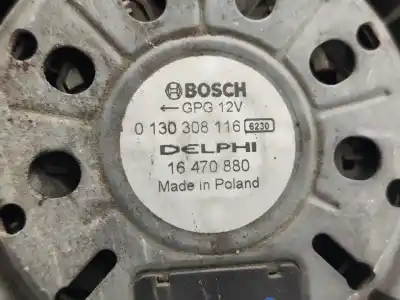 Автозапчастина б/у вентилятор опалення для opel zafira tourer c (p12) 2.0 cdti (75) посилання на oem iam 0130308116 // 16470880  