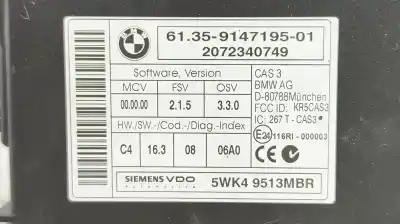 Pezzo di ricambio per auto di seconda mano modulo comfort per bmw 1 (e87) 120 d riferimenti oem iam 6135914719501  