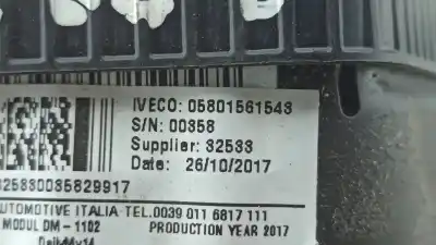 Автозапчастина б/у передня ліва подушка безопасности для iveco daily vi furgón 33s14. 35s14. 35c14 посилання на oem iam 05801561548  