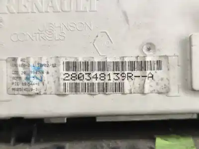 Автозапчастина б/у багатофункційний дисплей для renault kangoo express (fw0/1_) 1.5 dci 75 (fw07 fw10 fw04) посилання на oem iam 280348139ra  