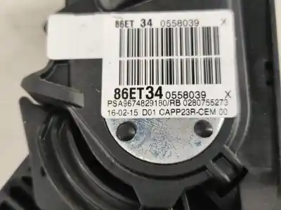 Автозапчастина б/у педаль акселератора для peugeot 308 sw ii (lc_, lj_, lr_, lx_, l4_) 1.6 hdi / bluehdi 115 (lcbhxm lcbhxt) посилання на oem iam 9674829180  