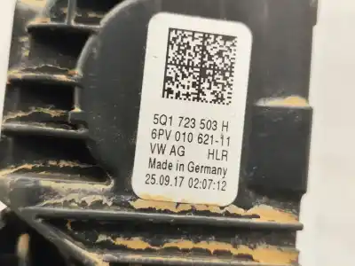 Автозапчастина б/у педаль акселератора для seat leon (5f1) 1.4 16v tsi act посилання на oem iam 5q1723503h  