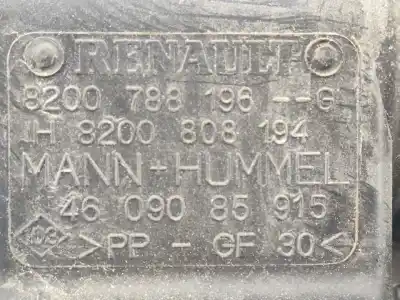 Автозапчастина б/у опора повітряного фільтра для renault kangoo express (fw0/1_) 1.5 dci k9ka800 посилання на oem iam 8200788196  