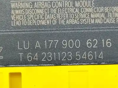 Автозапчасти б/у блок управления подушками безопасности за mercedes-benz eqa (h243) eqa 250+ (243.702) elétrico 2024 5p ссылки oem iam a2479013803  