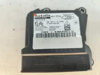 Second-hand car spare part airbag control unit for citroen c4 picasso ii 1.6 bluehdi 120 oem iam references 9807547380  